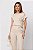 BLUSA LINEN FLORA CLASSIC BEIGE - Imagem 3