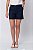 SHORT LINEN FLORA AZUL MARINHO - Imagem 8
