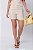 SHORT LINEN FLORA CLASSIC BEIGE - Imagem 8