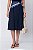 VESTIDO MIDI LINEN FLORA AZUL MARINHO - Imagem 3