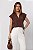 BLUSA CELINA MARROM - Imagem 1