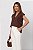 BLUSA CELINA MARROM - Imagem 7