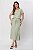 SAIA MIDI LINEN CLARA CALMING GREEN - Imagem 1