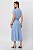 SAIA MIDI LINEN CLARA ETERNAL BLUE - Imagem 4