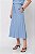 SAIA MIDI LINEN CLARA ETERNAL BLUE - Imagem 2