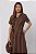 VESTIDO CHEMISE SIENA MARROM - Imagem 2