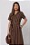 VESTIDO CHEMISE SIENA MARROM - Imagem 1