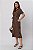 VESTIDO CHEMISE SIENA MARROM - Imagem 8
