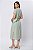 VESTIDO MIDI LINEN CLARA CALMING GREEN - Imagem 9