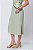VESTIDO MIDI LINEN CLARA CALMING GREEN - Imagem 8