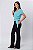 BLUSA LAÇO HELENA CALMING GREEN - Imagem 9