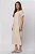 VESTIDO MIDI LINEN CLARA CLASSIC BEIGE - Imagem 9