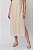VESTIDO MIDI LINEN CLARA CLASSIC BEIGE - Imagem 7