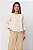 BLUSA 3/4 HELENA CLASSIC BEIGE - Imagem 1
