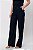 CALÇA RETA LINEN FLORA AZUL MARINHO - Imagem 8