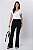 CALÇA FLARE CREPE CAROL PRETO - Imagem 5
