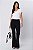 CALÇA FLARE CREPE CAROL PRETO - Imagem 7
