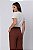 T-SHIRT DECOTE V COTTON PRIME OFF WHITE - Imagem 7