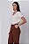 T-SHIRT DECOTE V COTTON PRIME OFF WHITE - Imagem 5