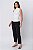 Regata Pregas Claire Off White Feminina - Imagem 8