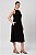 Vestido Linen Camille Preto Feminino - Imagem 5