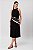 Vestido Linen Camille Preto Feminino - Imagem 6