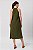 Vestido Linen Camille Intense Green Feminino - Imagem 7