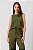 Regata Linen Camille Intense Green Feminina - Imagem 5