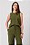 Regata Linen Camille Intense Green Feminina - Imagem 3