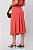 Saia Midi Ana Lívia Watermelon Pink Feminina - Imagem 8
