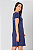 Vestido Manga Curta Basic Feminino - Imagem 9