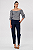 Blusa Cláudia Azul Feminina - Imagem 8