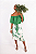 Saia Midi New Tropical Feminina - Imagem 7