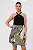 Saia Crepe Folhagens Feminina - Imagem 4