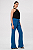 Calça Flare Cléo Crepe Feminina - Imagem 7