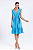 Vestido Crepe Midi Detalhe Babado Lara Feminino - Imagem 4