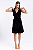 Vestido Crepe Midi Detalhe Babado Lara Feminino - Imagem 21