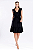 Vestido Crepe Midi Detalhe Babado Lara Feminino - Imagem 23