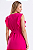 Vestido Crepe Midi Detalhe Babado Lara Feminino - Imagem 16