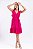 Vestido Crepe Midi Detalhe Babado Lara Feminino - Imagem 9