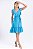 Vestido Crepe Midi Detalhe Babado Lara Feminino - Imagem 2