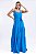 Vestido Longo Viscose Mel Feminino - Imagem 9