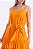 Vestido Longo Viscose Mel Feminino - Imagem 3