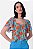 Blusa Manga Curta Viscose Nataly Feminina - Imagem 9