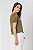 Blusa Decote V Crepe Manga Curta Jasmine Feminina - Imagem 8