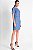 Vestido Suede Manga Curta Larissa Feminino - Imagem 3