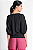 Blusa Manga 3/4 Crepe Ayla Feminina - Imagem 8