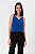 Regata Alça Fina Crepe New Camila Feminina - Imagem 7