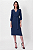Vestido Midi Manga 3/4 Crepe Ana Liz Feminino - Imagem 4