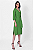 Vestido Midi Manga 3/4 Crepe Ana Liz Feminino - Imagem 8